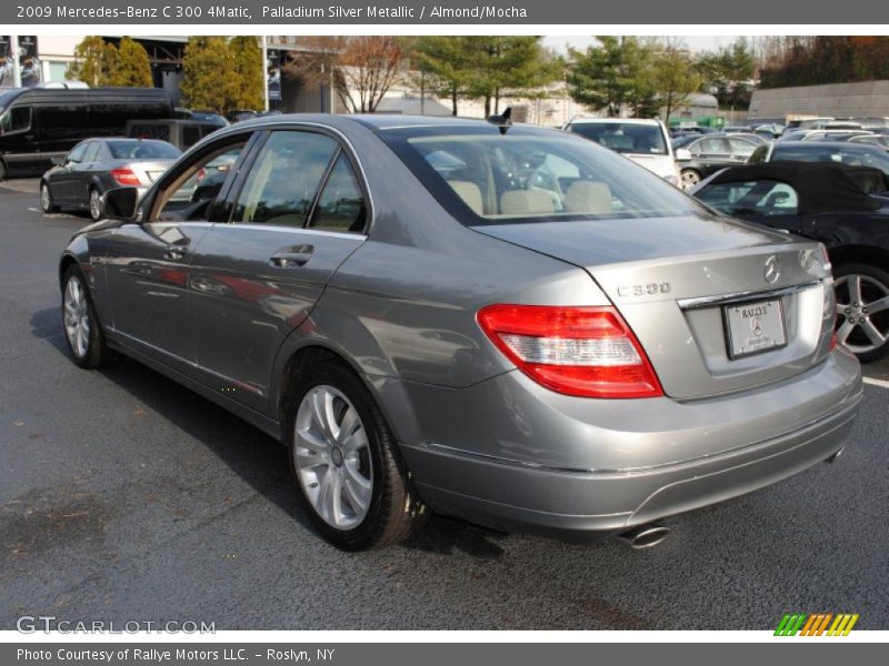 Palladium Silver Metallic / Almond/Mocha 2009 Mercedes-Benz C 300 4Matic