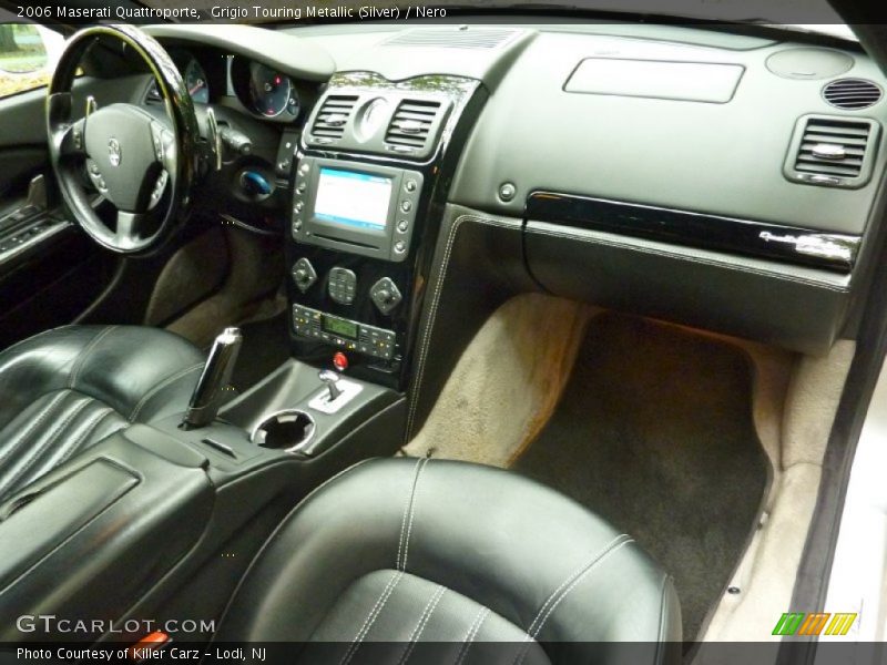 Grigio Touring Metallic (Silver) / Nero 2006 Maserati Quattroporte