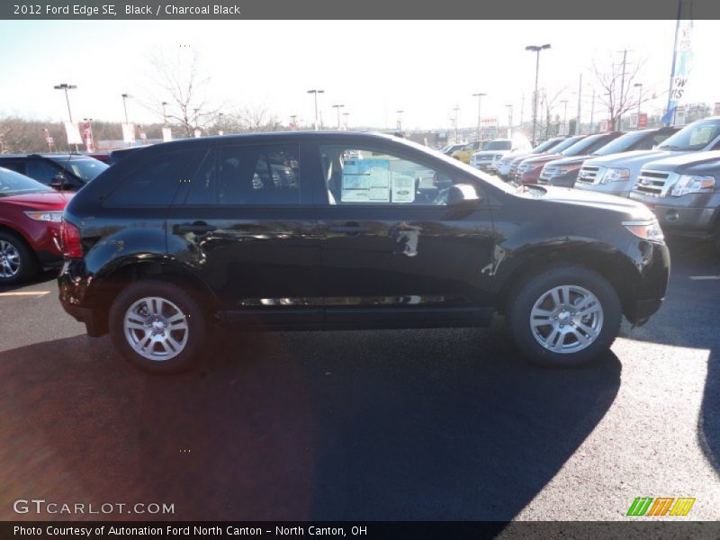 Black / Charcoal Black 2012 Ford Edge SE