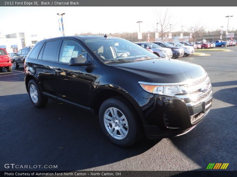 Black / Charcoal Black 2012 Ford Edge SE