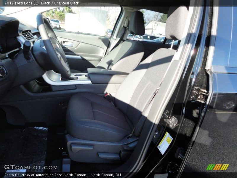 Black / Charcoal Black 2012 Ford Edge SE