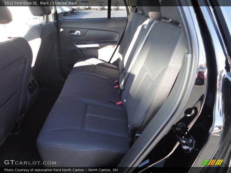 Black / Charcoal Black 2012 Ford Edge SE