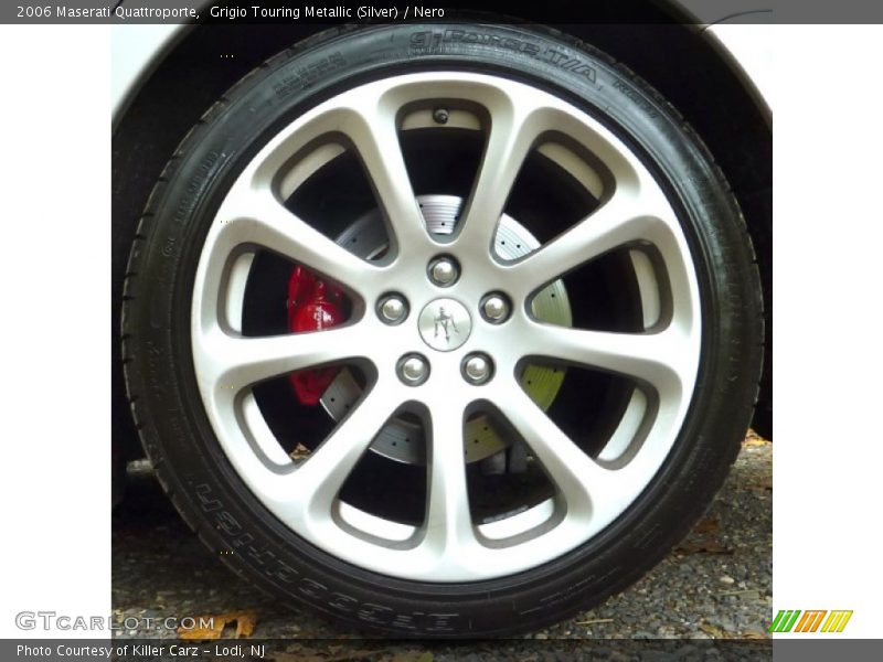 Grigio Touring Metallic (Silver) / Nero 2006 Maserati Quattroporte
