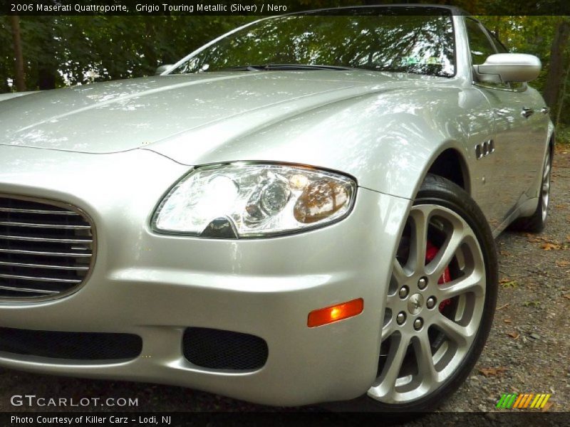 Grigio Touring Metallic (Silver) / Nero 2006 Maserati Quattroporte