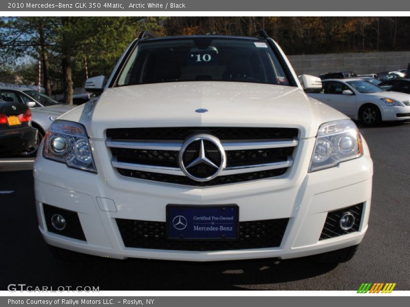 Arctic White / Black 2010 Mercedes-Benz GLK 350 4Matic