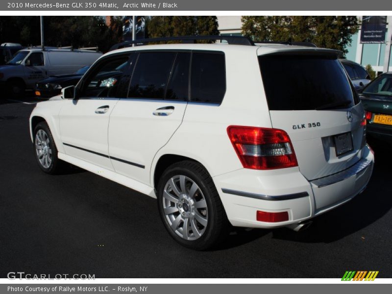 Arctic White / Black 2010 Mercedes-Benz GLK 350 4Matic
