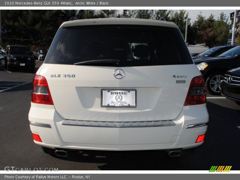 Arctic White / Black 2010 Mercedes-Benz GLK 350 4Matic