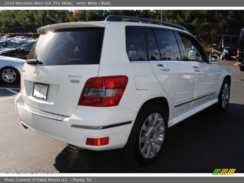 Arctic White / Black 2010 Mercedes-Benz GLK 350 4Matic