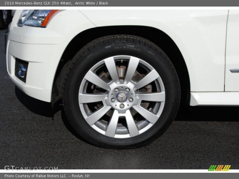Arctic White / Black 2010 Mercedes-Benz GLK 350 4Matic
