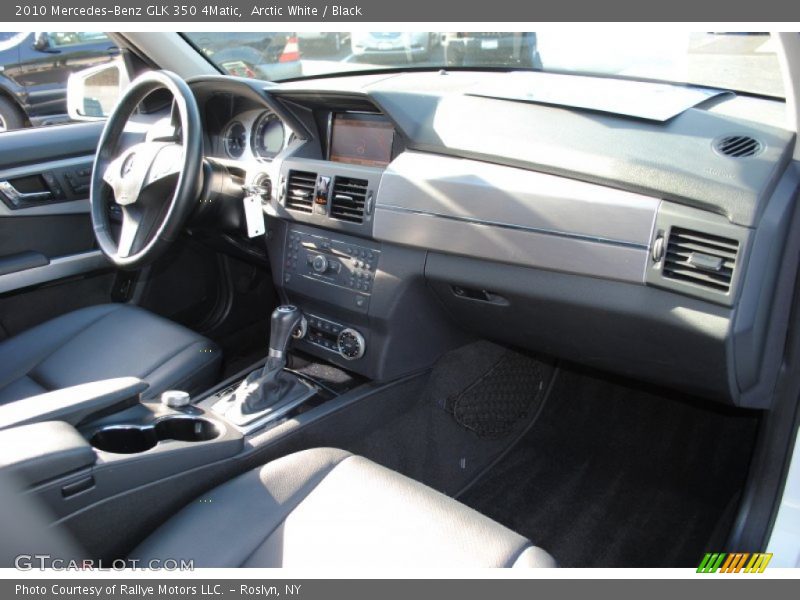 Arctic White / Black 2010 Mercedes-Benz GLK 350 4Matic