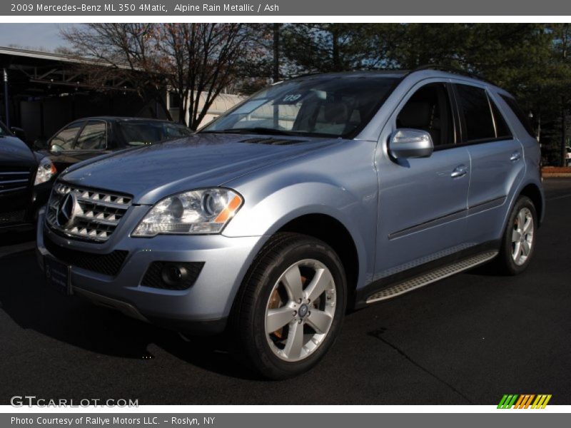 Alpine Rain Metallic / Ash 2009 Mercedes-Benz ML 350 4Matic