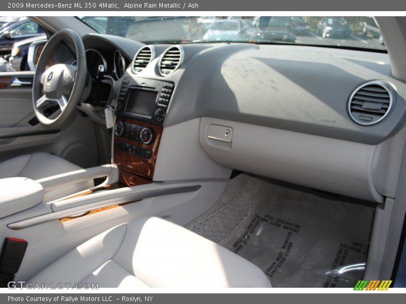 Alpine Rain Metallic / Ash 2009 Mercedes-Benz ML 350 4Matic