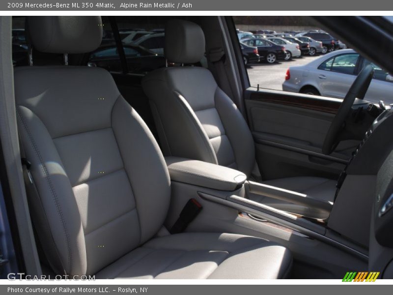 Alpine Rain Metallic / Ash 2009 Mercedes-Benz ML 350 4Matic