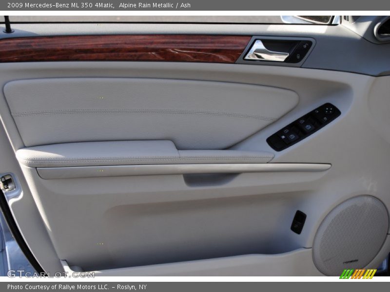 Alpine Rain Metallic / Ash 2009 Mercedes-Benz ML 350 4Matic