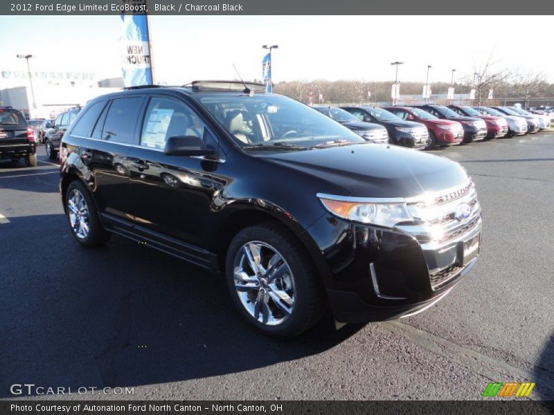 Black / Charcoal Black 2012 Ford Edge Limited EcoBoost