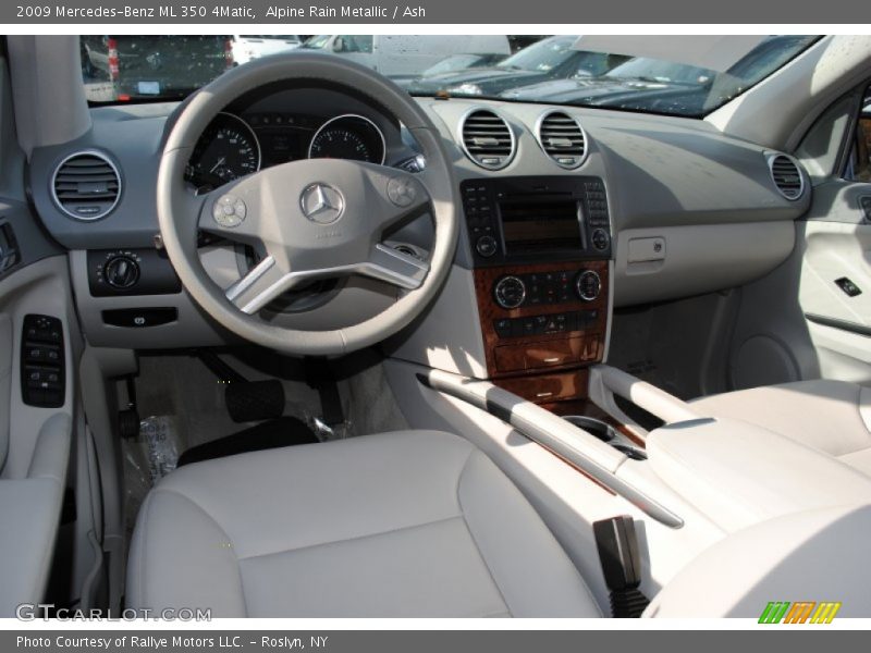 Alpine Rain Metallic / Ash 2009 Mercedes-Benz ML 350 4Matic