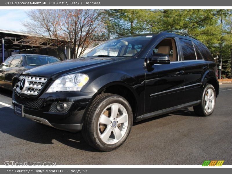 Black / Cashmere 2011 Mercedes-Benz ML 350 4Matic