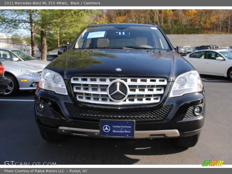 Black / Cashmere 2011 Mercedes-Benz ML 350 4Matic