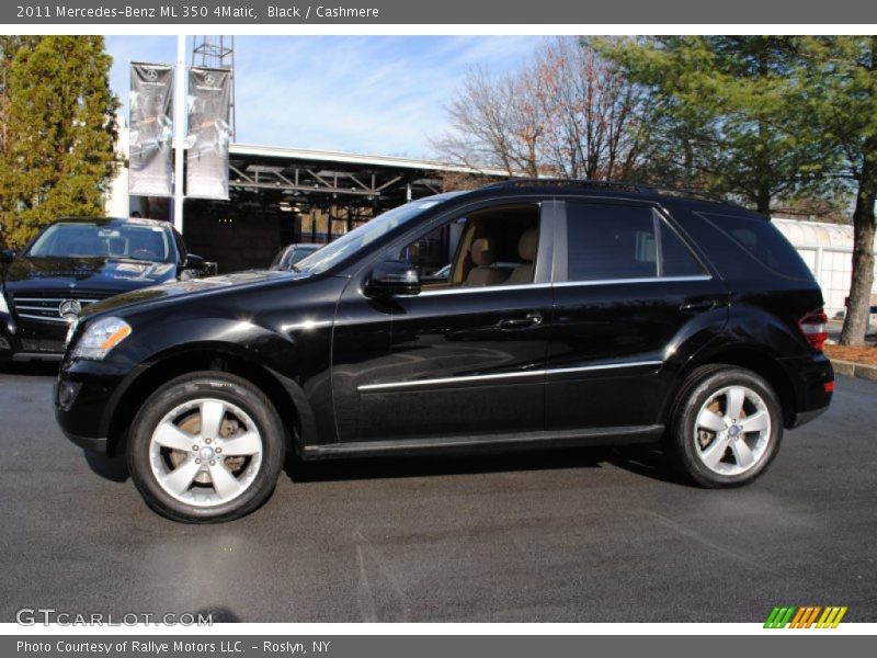 Black / Cashmere 2011 Mercedes-Benz ML 350 4Matic