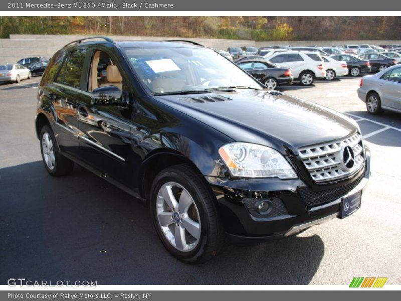 Black / Cashmere 2011 Mercedes-Benz ML 350 4Matic