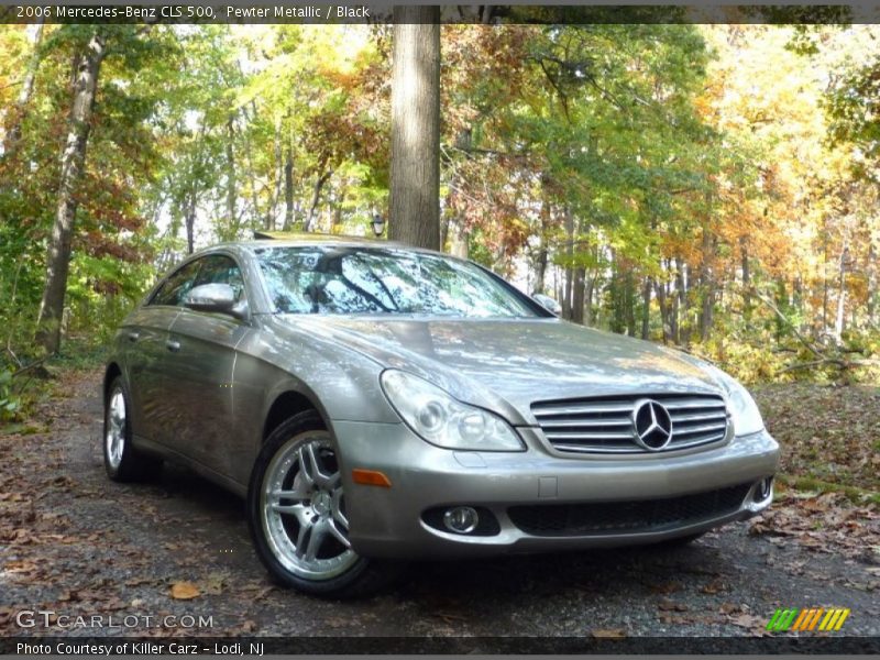 Pewter Metallic / Black 2006 Mercedes-Benz CLS 500