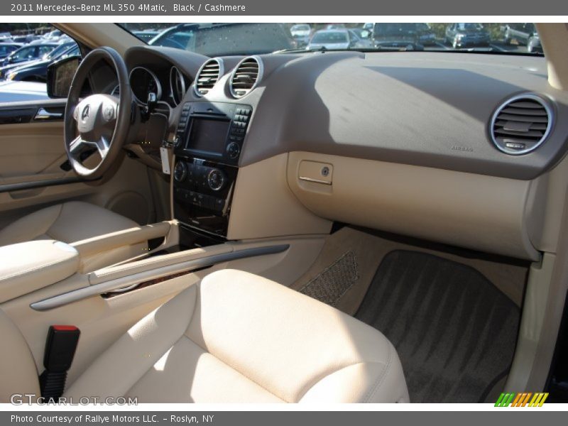 Black / Cashmere 2011 Mercedes-Benz ML 350 4Matic