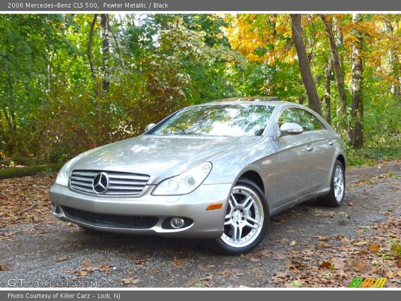 Pewter Metallic / Black 2006 Mercedes-Benz CLS 500