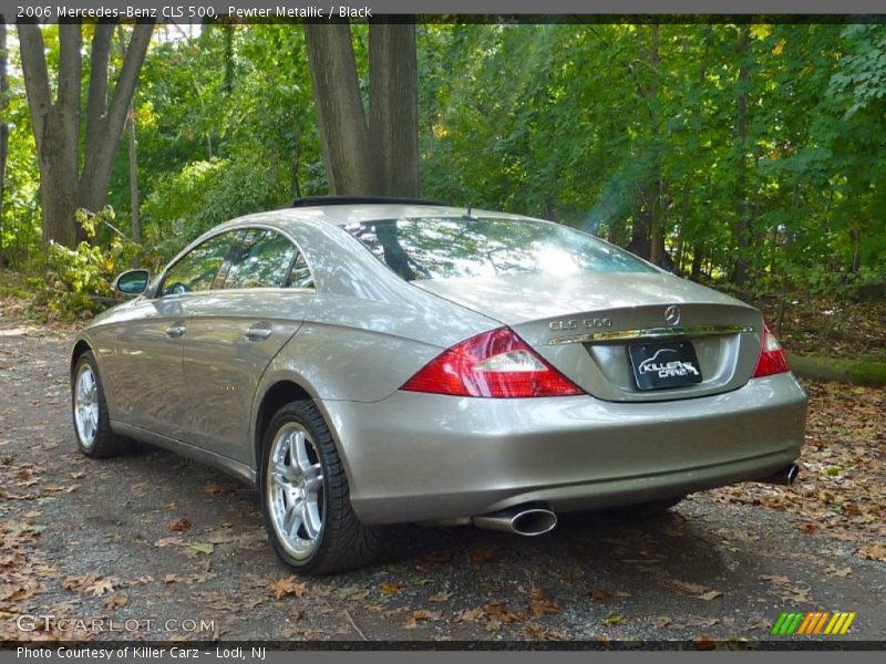 Pewter Metallic / Black 2006 Mercedes-Benz CLS 500