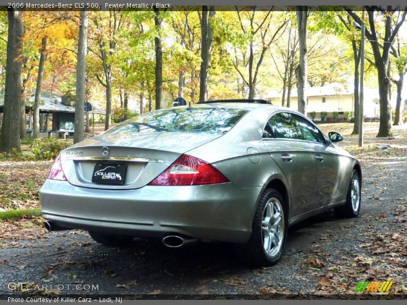 Pewter Metallic / Black 2006 Mercedes-Benz CLS 500