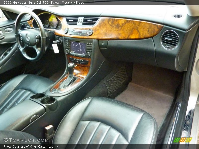 Pewter Metallic / Black 2006 Mercedes-Benz CLS 500