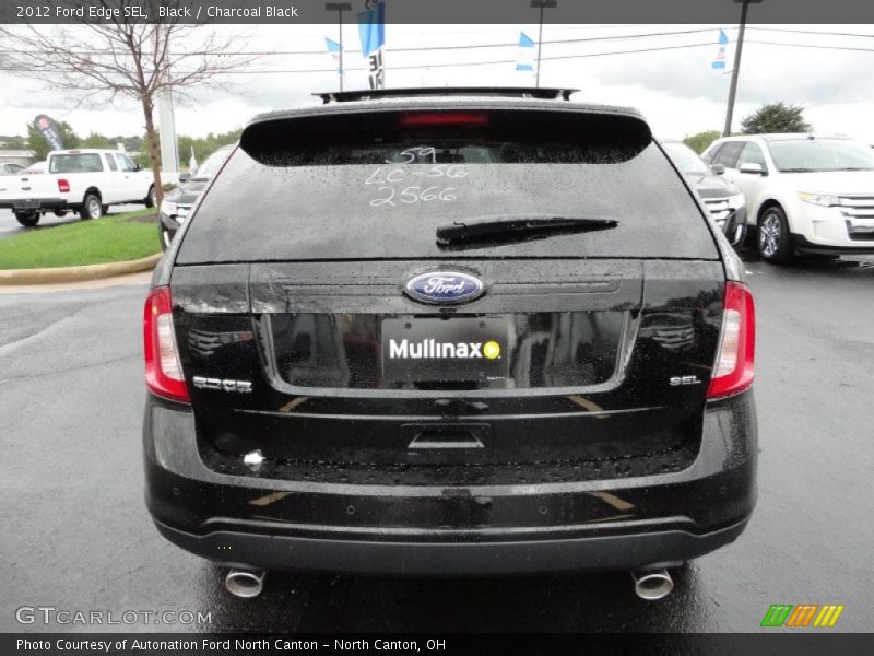Black / Charcoal Black 2012 Ford Edge SEL