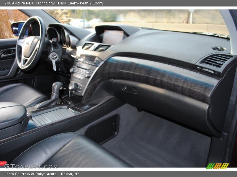 Dark Cherry Pearl / Ebony 2009 Acura MDX Technology