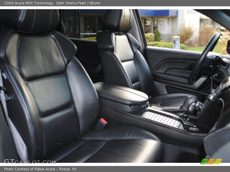 Dark Cherry Pearl / Ebony 2009 Acura MDX Technology