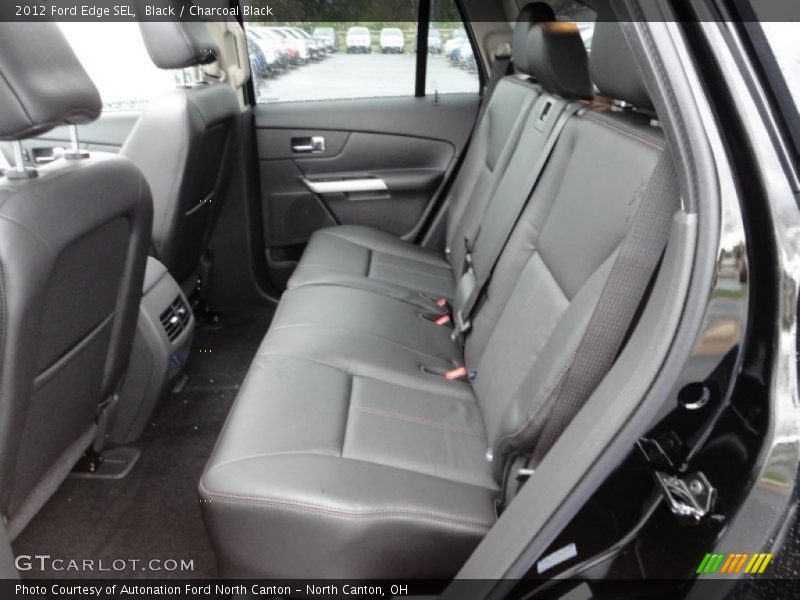  2012 Edge SEL Charcoal Black Interior