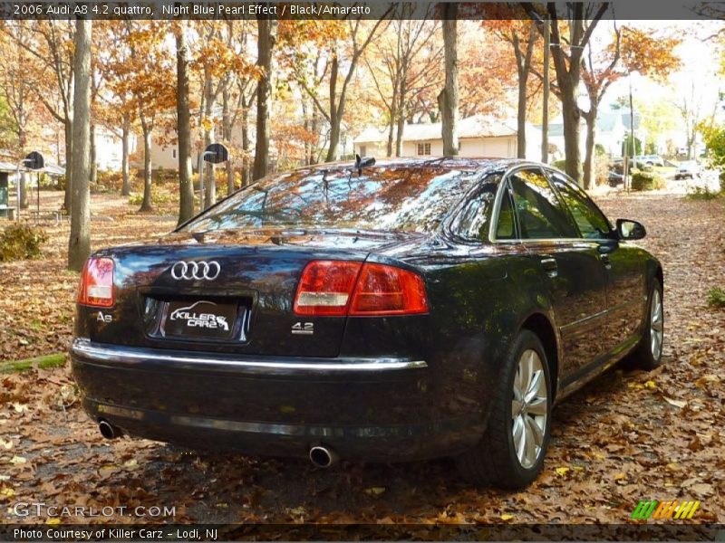 Night Blue Pearl Effect / Black/Amaretto 2006 Audi A8 4.2 quattro