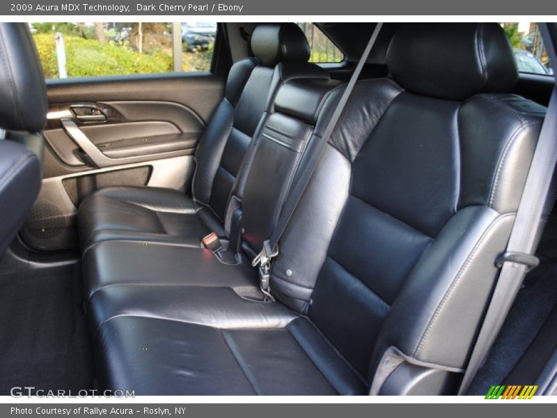 Dark Cherry Pearl / Ebony 2009 Acura MDX Technology
