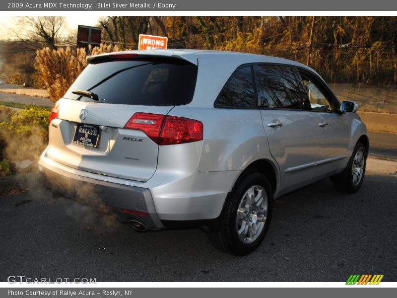 Billet Silver Metallic / Ebony 2009 Acura MDX Technology