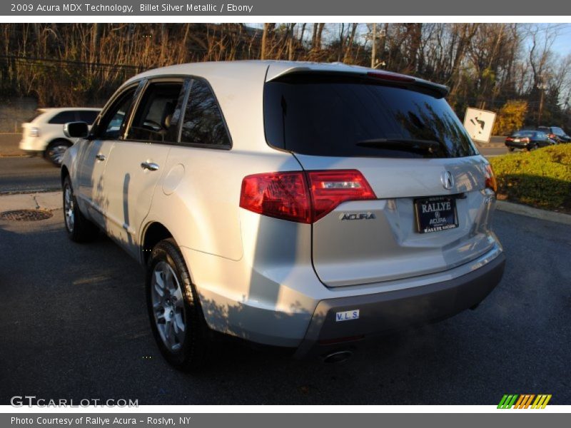 Billet Silver Metallic / Ebony 2009 Acura MDX Technology