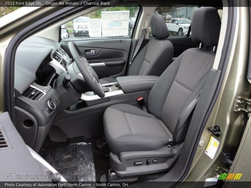  2012 Edge SEL Charcoal Black Interior
