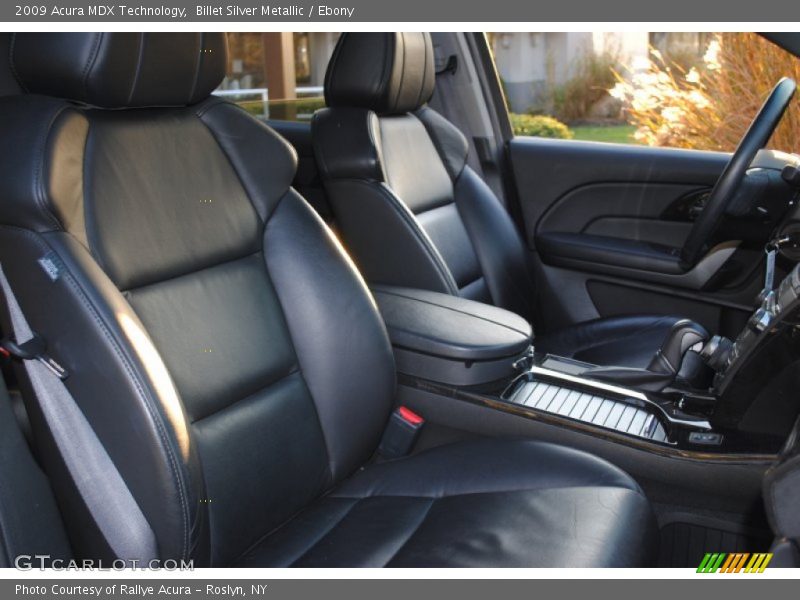 Billet Silver Metallic / Ebony 2009 Acura MDX Technology