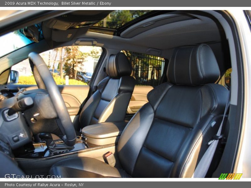 Billet Silver Metallic / Ebony 2009 Acura MDX Technology