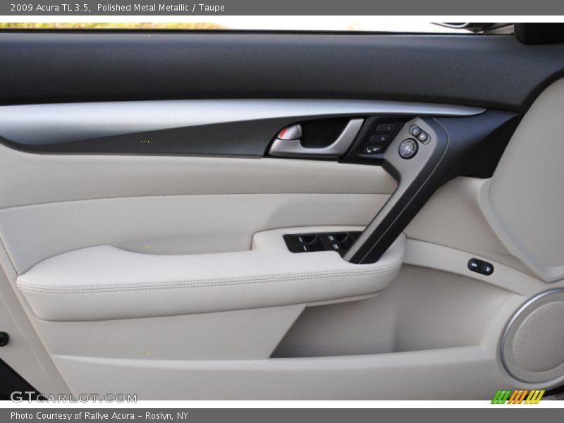 Polished Metal Metallic / Taupe 2009 Acura TL 3.5