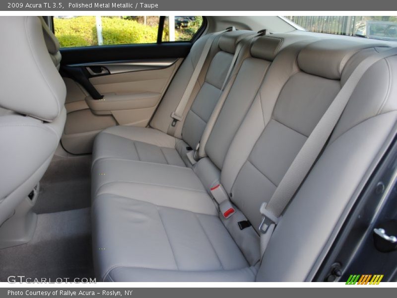Polished Metal Metallic / Taupe 2009 Acura TL 3.5