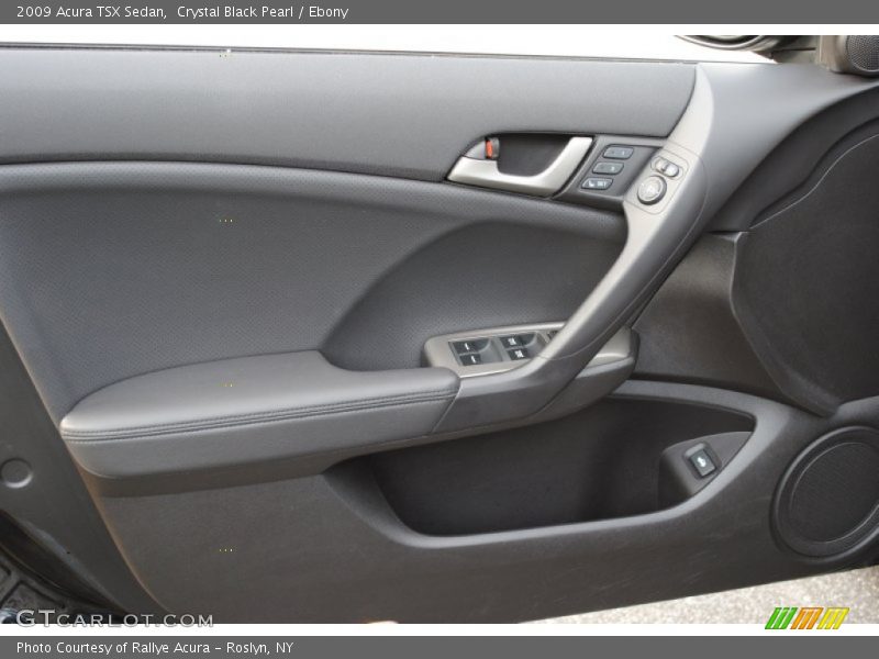 Crystal Black Pearl / Ebony 2009 Acura TSX Sedan