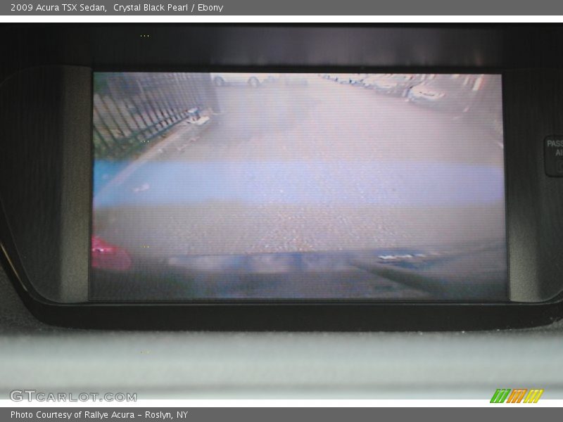 Crystal Black Pearl / Ebony 2009 Acura TSX Sedan