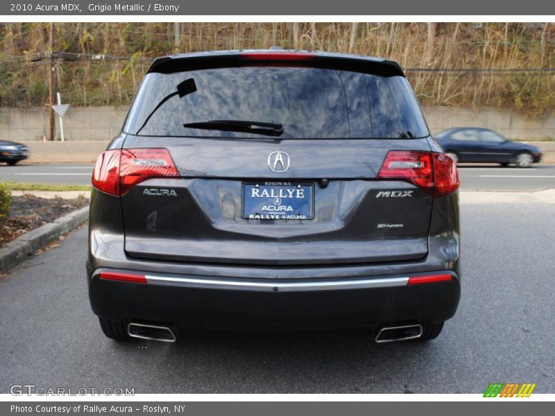 Grigio Metallic / Ebony 2010 Acura MDX