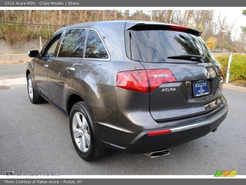 Grigio Metallic / Ebony 2010 Acura MDX