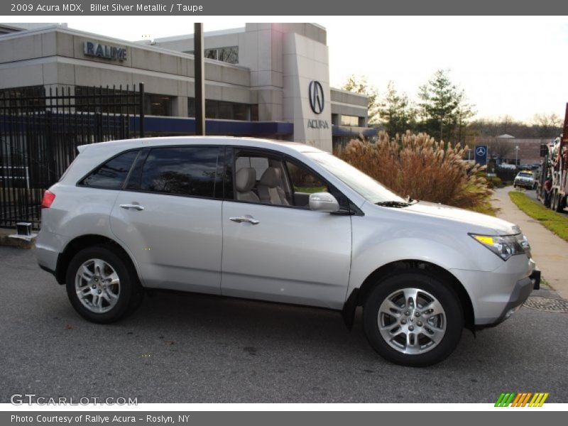 Billet Silver Metallic / Taupe 2009 Acura MDX