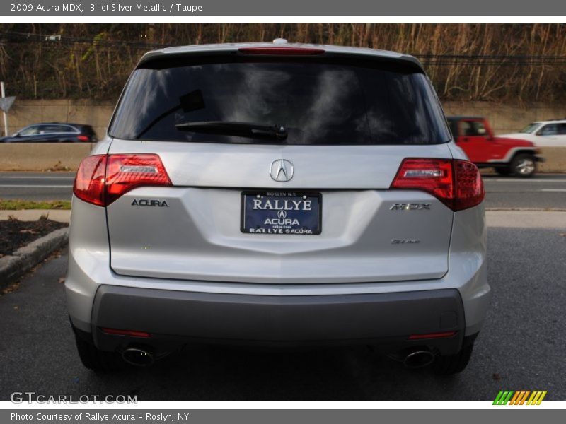 Billet Silver Metallic / Taupe 2009 Acura MDX