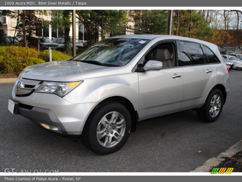 Billet Silver Metallic / Taupe 2009 Acura MDX